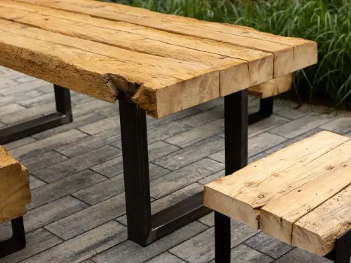Jakie drewno na stół ogrodowy? Wybierz trwały i piękny materiał