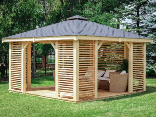 Altana z bali DIY: Zbuduj sam! Poradnik krok po kroku (do 35 m²)
